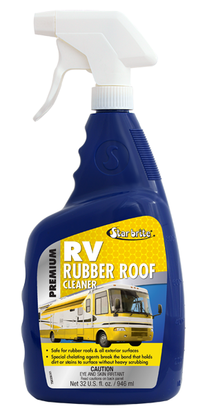 Starbrite 75832 Premium RV Rubber Roof Cleaner, 32 oz