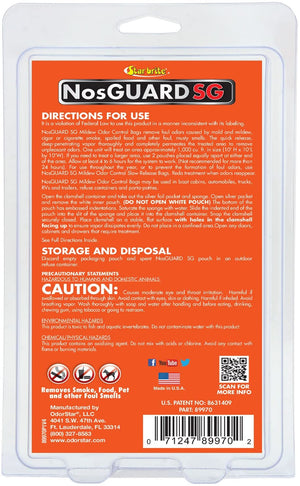 Starbrite M2DG Fast Release Mildew Odor Control Bags, 10 Grams