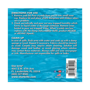 Star Brite 085412 Dehumidifier; No Damp; Granules In Bucket; 12 Ounce