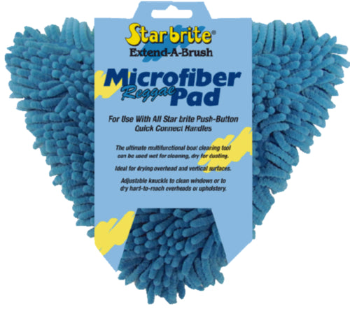 Starbrite 40128 Microfiber Reggae Pad Fits Quick Connect Handle (Sold Separately)