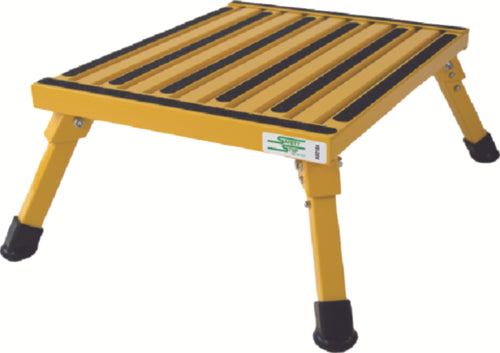 Safety Step (F-08C Y Yellow 15" x 19" Large Folding Step