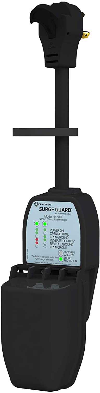 Surge Guard 44380 Portable Surge Guard with Enhanced Diagnostics, 30AMP