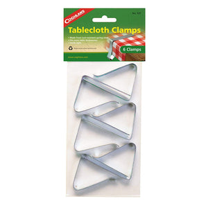 Coghlans 527 Table Cloth Clamps 6 Count