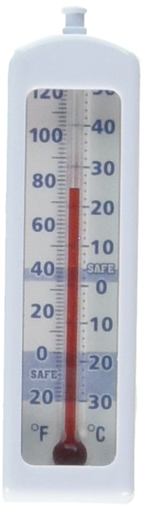 Prime Products 12-3031 Fridge/Freezer Thermometer Vertical Mount