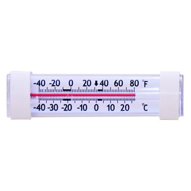 Prime Products 12-3031 Vertical Thermometer for Fridge/Freezer, White