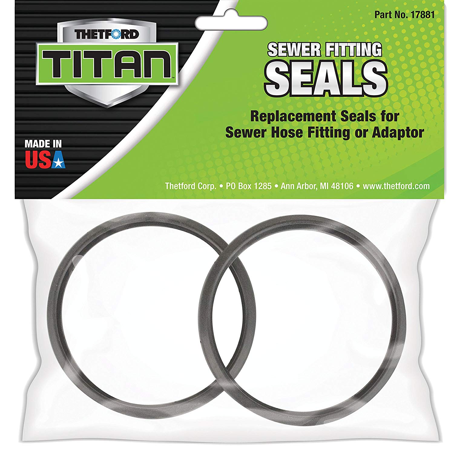 Thetford 17881 Titan Sewer Fitting Seals