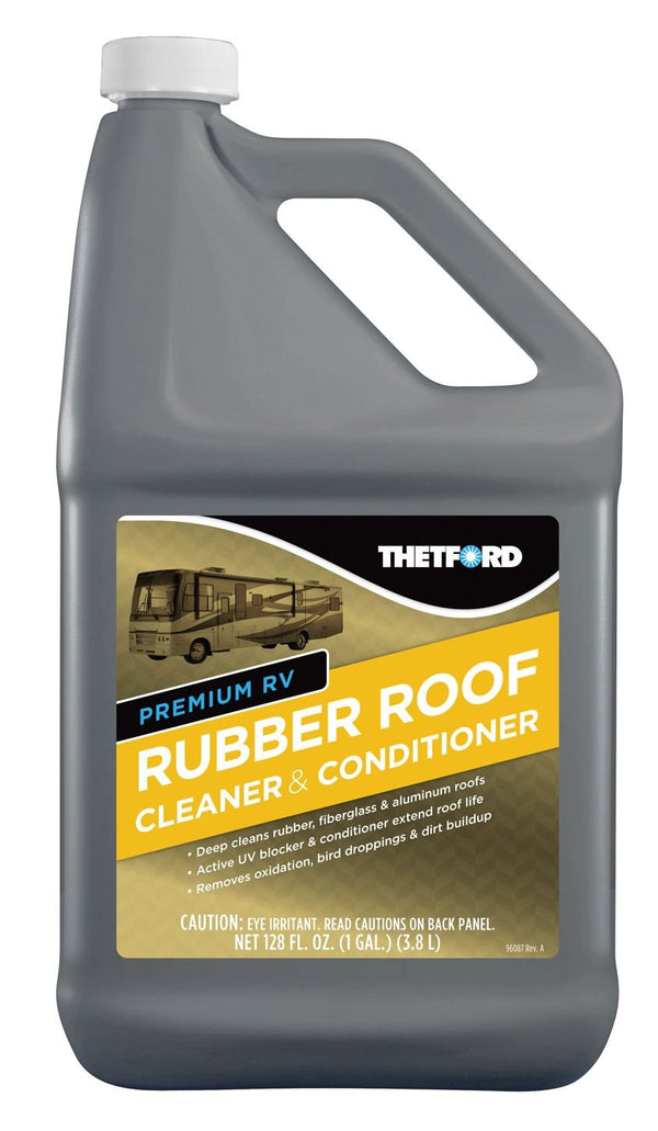 THETFORD 32513 RV Trailer Camper Cleaners Rubber Roof Cleaner & Conditioner 1 Gallon