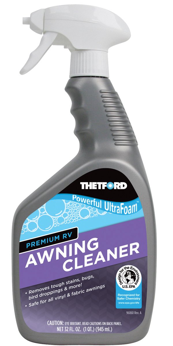 Thetford Premium RV Awning Cleaner -UltraFoam - for RV or Home Awnings - 32 oz 32822 