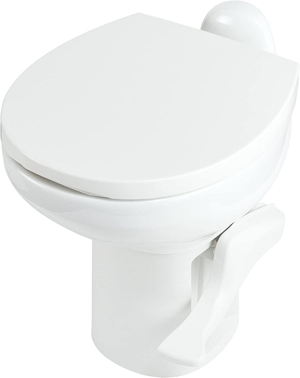 Thetford 42060 Aqua-Magic® Style™ II China Toilet, High Profile, White w/Sprayer