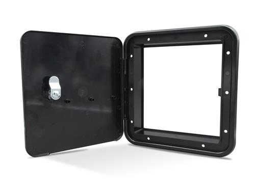 Thetford 94308 Multi-Purpose RV Hatch without Back, Black