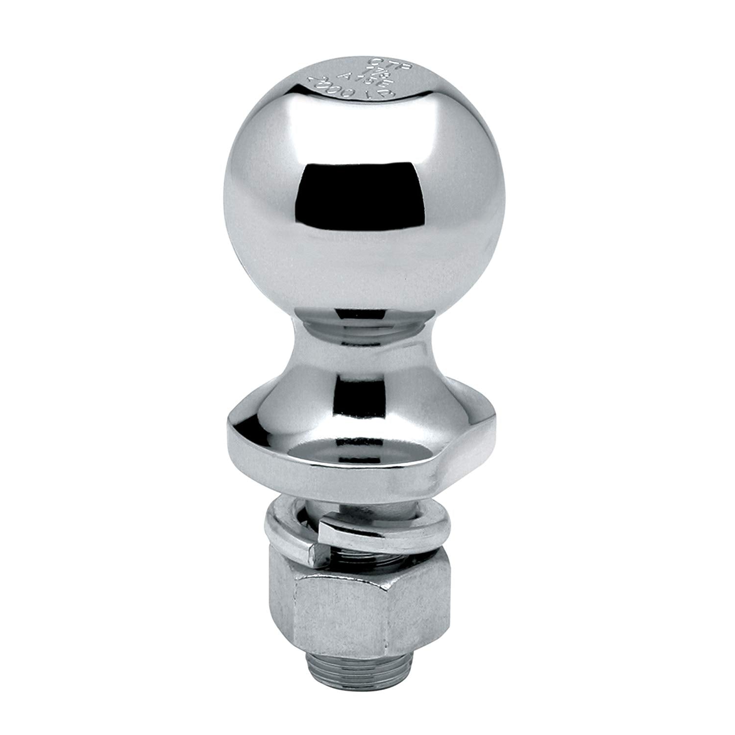 Tow Ready Reese 63816 Class I Hitch Ball, Chrome - 1-7/8" Ball x 1" x 2-1/8", 2,000 lbs.