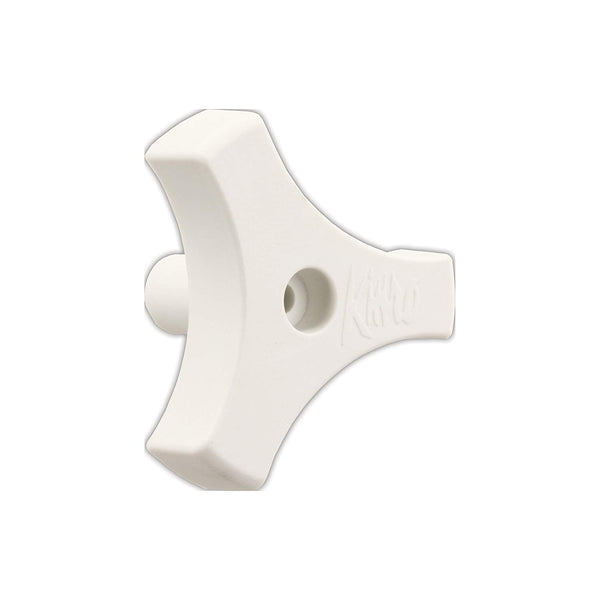 JR Products 20185 Tri-Lug Window Knob - 13/16", White