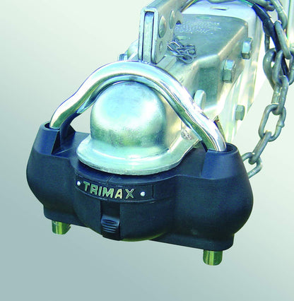 Trimax UMAX100 Premium Universal 'Solid Hardened Steel' Trailer Lock (fits All couplers)
