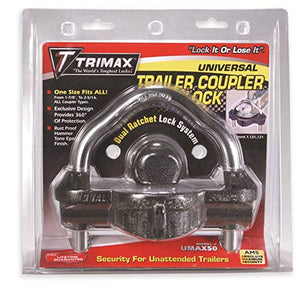 Trimax UMAX50 Trailer Coupler Lock