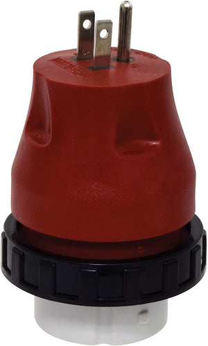 Valterra A10-1550DAVP_2 Mighty Cord Electrical Adapter Plug W/ Locking Ring 15AM-50AF