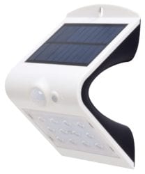 Valterra DG0115 1.5 Watts 200 Lumens Small Solar Outdoor Light, White