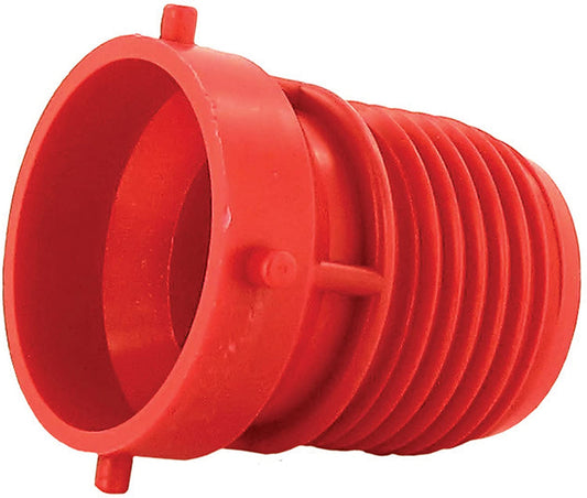  Valterra F02-3108 EZ Coupler Bayonet Sewer Hose Connector Fitting, Red