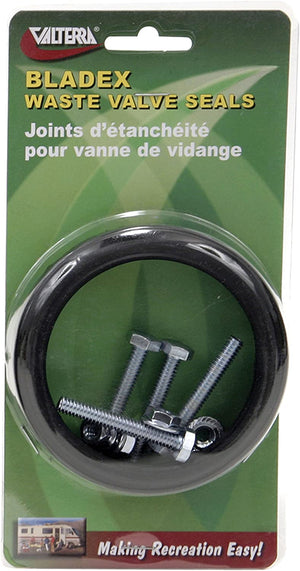 Valterra T1003-9VP 3" Bladex Waste Valve Seals with Hardware, Pac