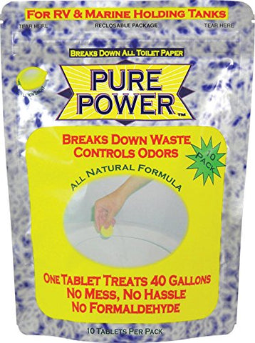 Valterra V22015  'Super Bio' Waste Digester and Odor Eliminator Tablet, (Bag of 10)