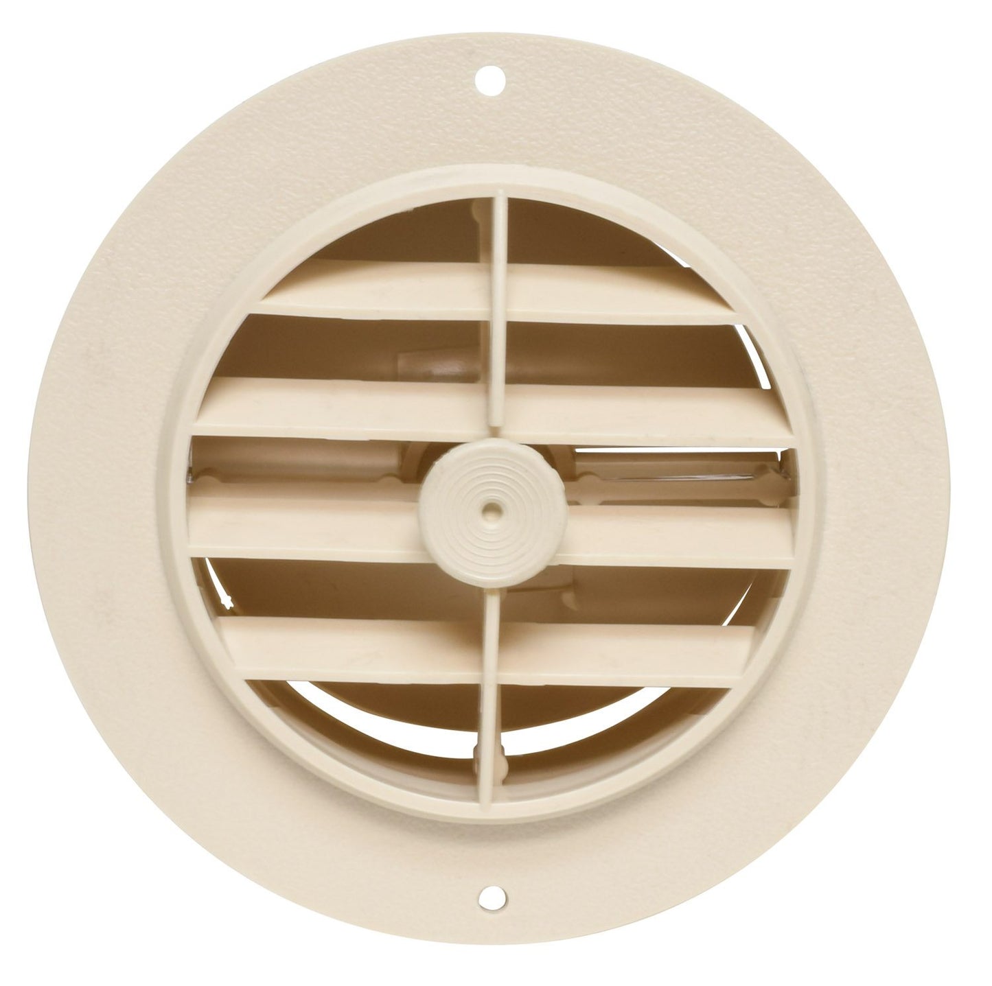 Valterra A10-3349VP Beige Rotating Heat and A/C Register with Damper (4" ID, 5-3/8" OD)