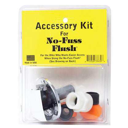 Valterra Yellow A71 No-Fuss Flush Accessory Kit