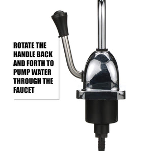 Valterra Silver RP800 Rocket Hand Pump-Chrome