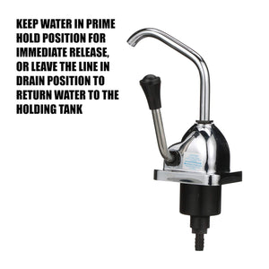 Valterra Silver RP800 Rocket Hand Pump-Chrome