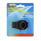 Valterra A0170SBKVP Black Water Inlet Plug and Strap