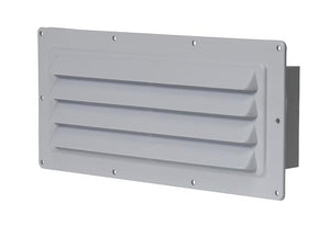 Ventline V2018-01 Range Vent Hood Exhaust Outlet, Polar White