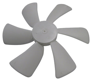 Ventmate 65484 White 6" Jensen Fan Blade with 0.125" D-Bore