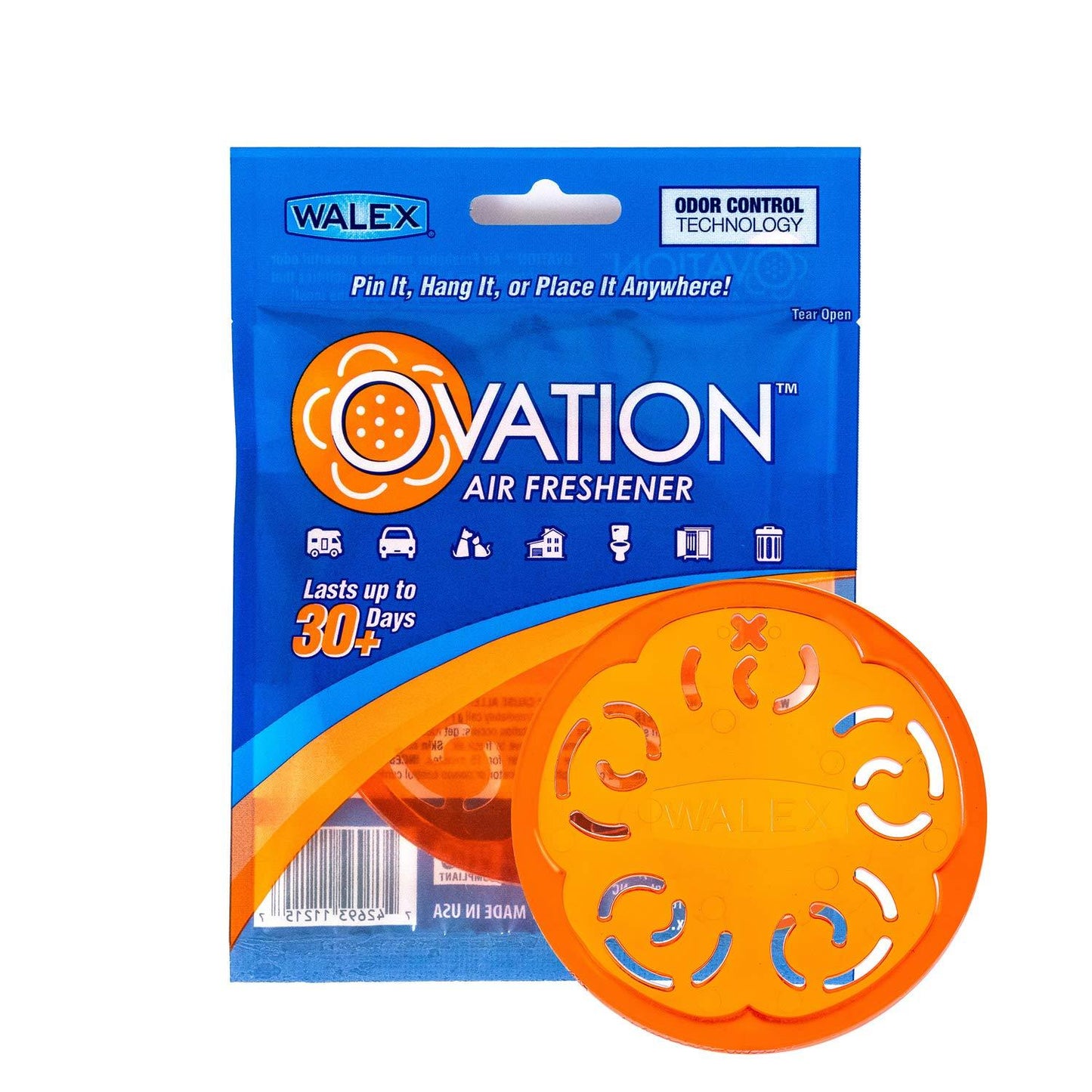 Walex Ovation™ Air Refreshener - Lavender, Citrus or Fresh Scent