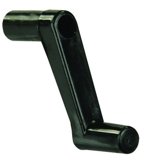 JR Products 20205 Plastic Window Crank Handle - 1", Black