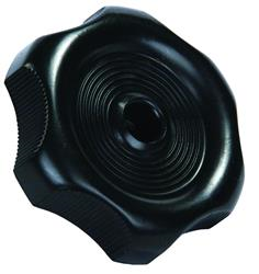 JR Products 20345 Window/Vent Knob Handle - 1", Black