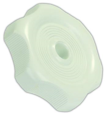 JR Products 20335 Window/Vent Knob Handle - 1", White